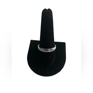 Kohls Sterling Silver 3MM Unisex Thumb Wedding Band